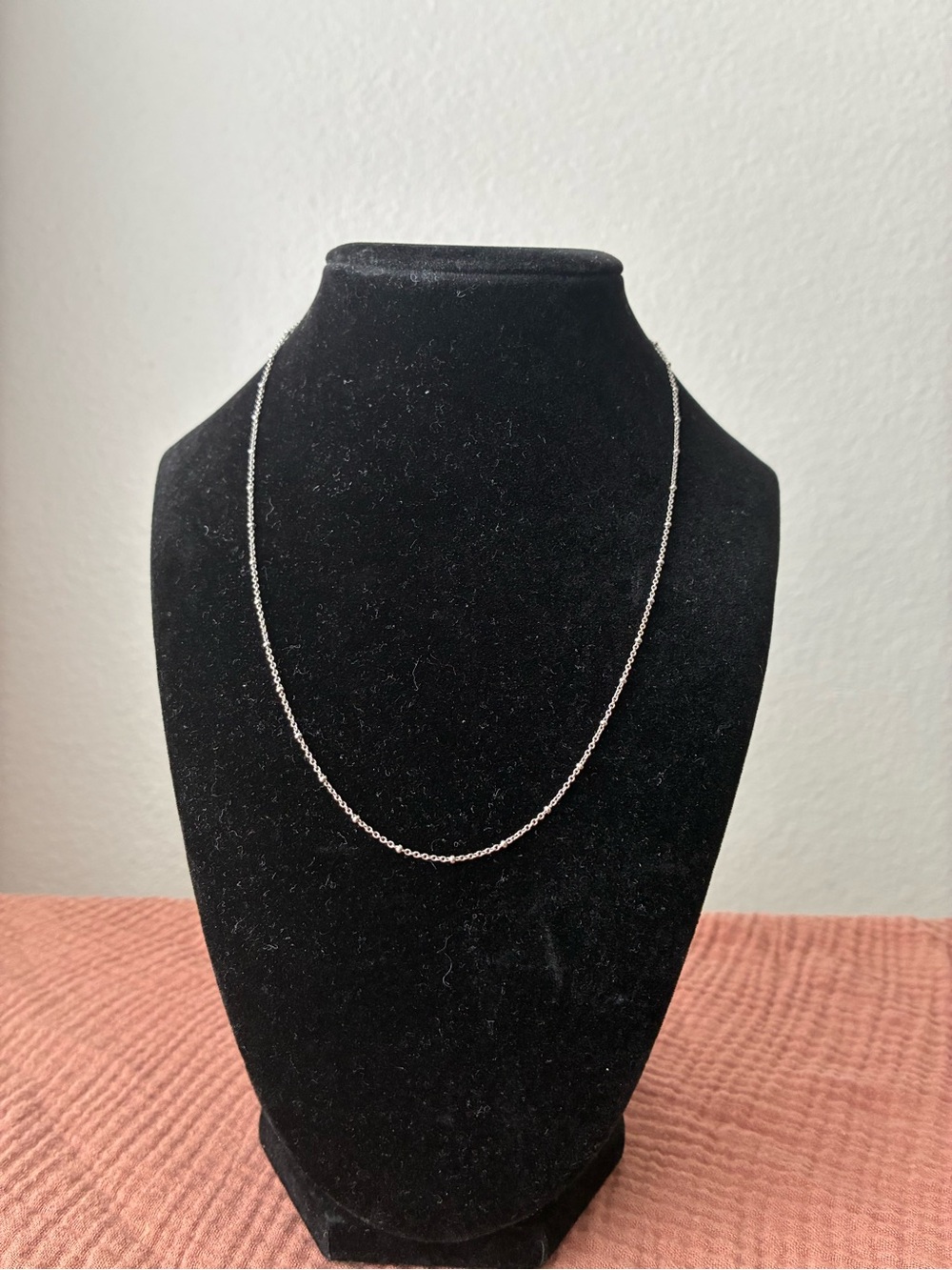 Elegant Silver Chain Necklace - Women's Jewelry- 925 Sterling Silver 18”